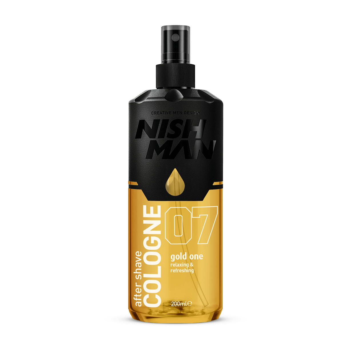 Colonia para Después del Afeitado Nishman 7 - Gold One 400ml